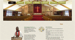 Desktop Screenshot of christanglicanchurch.org